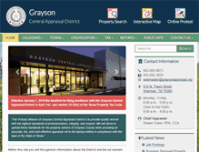 Tablet Screenshot of graysonappraisal.org